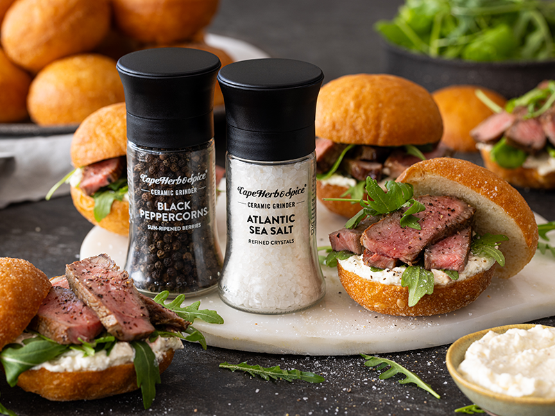 VETKOEK STEAK SLIDERS